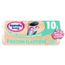 Handy-bag sacs poubelle salle de bain 100% plastique.recyclé 10l x15