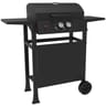 Bbq gaz 2 bruleurs Noir