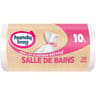 Handy-bag sac poubelle lien 100% recyclé salle de bains 10l x20