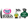 Handy bag sac poubelle écolo 100% recyclé poignée 30l x15