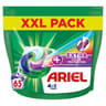 Ariel 4in1 pods lessive +extra color protection x 65 capsules 1.638kg
