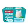 Andros gourmand & végétal au lait de coco 4x100g