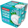 Andros gourmand & végétal brassé nature 8x100g
