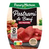 Fleury Michon Pastrami de boeuf au poivre 8 tranches fines 100g
