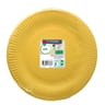 Le nappage 20 assiettes en carton 23cm jaune sfp