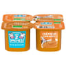Les 2 Vaches crème dessert bio au caramel 4x95g
