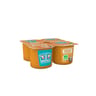 Les 2 Vaches crème dessert bio au caramel 4x95g