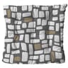 Assise fauteuil matelas "block & pierre" 46x46x9 cm