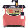 Brassière fille ligne My petit prix Athena 2987 ROUGE MINERAL 16 ANS