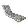 Coussin bds flocons "block pierre" 180x56x10 cm