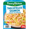 Fleury michon tagliatelles aux deux saumons et à la crème 280g