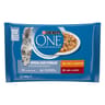 Purina one chat stérilisé Sachets fraîcheur pour chats adultes au poulet et au boeuf - 4 x 85 g