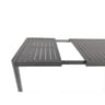 Table ext. 2 allonges alu 180/240/300 x 100 x h75cm