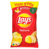 Lays chips saveur nature maxi format 370g