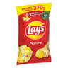 Lays chips saveur nature maxi format 370g
