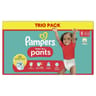 Pampers baby dry couches pants culottes trio pack taille 5 x111
