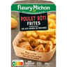 Fleury michon poulet rôti frites 280g