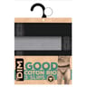 Lot de 3 slips ligne Good Dim 9MJ NOIR/GRIS PERLE/NOIR T4