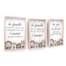 Cadre citation famille/amis maisons 20x30cm