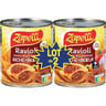 Zapetti ravioli sauce bolognaise riche en boeuf blé complet lot 2 x800g