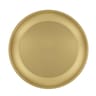 Assiette réutilisable 21cm or