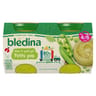 Bledina pots petites pois 2x130g