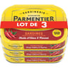 Parmentier sardines huile d'olive & piment lot 135gx3 405g