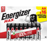 Energizer pack de 16 piles alcaline max AA offre speciale