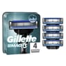 Gilette mach3 recharges de lames de rasoir pour homme x4
