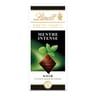 Lindt excellence tablette de chocolat noir menthe 100g