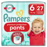 Pampers premium protection couche culottes  taille 6 x27