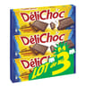 Delichoc tablette chocolat lait lot de 3 x 150g soit 450g
