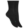 2 paires de mi chaussettes Good coton bio femme DIM NOIR T39\42