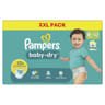 Pampers baby dry couches xxl t6 x92