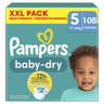 Pampers baby dry couches xxl t5 x108