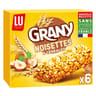 Grany barres de céréales aux noisettes 125g