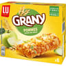 Grany 6 barres céréales et pommes vertes 125 g