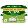 Activia bifidus brassé nature 16x125g Offre Découverte