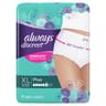 Always discreet culottes xl plus x7
