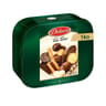 Delacre tea time assortiment biscuits boite de métal 1kg
