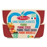 Materne compotes coupelles multivariétés fruits rouges 12x100g