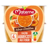 Materne Compotes coupelles intense et tradition abricot 4x97g