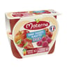 Materne ssa duo pomme fraise / pomme framboise 4x100g - 400g