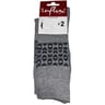 2 paires de mi chaussettes fantaisies 984 GRIS T39\42