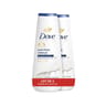 Dove crème douche nutrition intense aux agents nutrissants 2x225ml