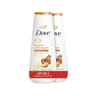 Dove crème douche surgras nourrissant huile d'argan 2x225ml