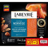 Labeyrie saumon Atlantique de Norvège fumé lot de 2 x 4 tranches - 2 x 130g - 260g - offre spéciale