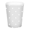 10 gobelets en carton 21cl tie and dye jaune