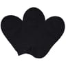 3 paires de socquettes courtes unies coton bio bébé NOIR 19/20