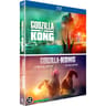 Coffret blu ray godzilla x kong + godzilla vs kong